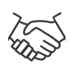 shaking hands icon